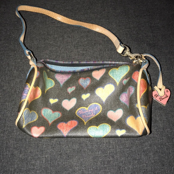 Dooney & Bourke Handbags - Dooney & Bourke Small Hearts Hand bag FINAL PRICE